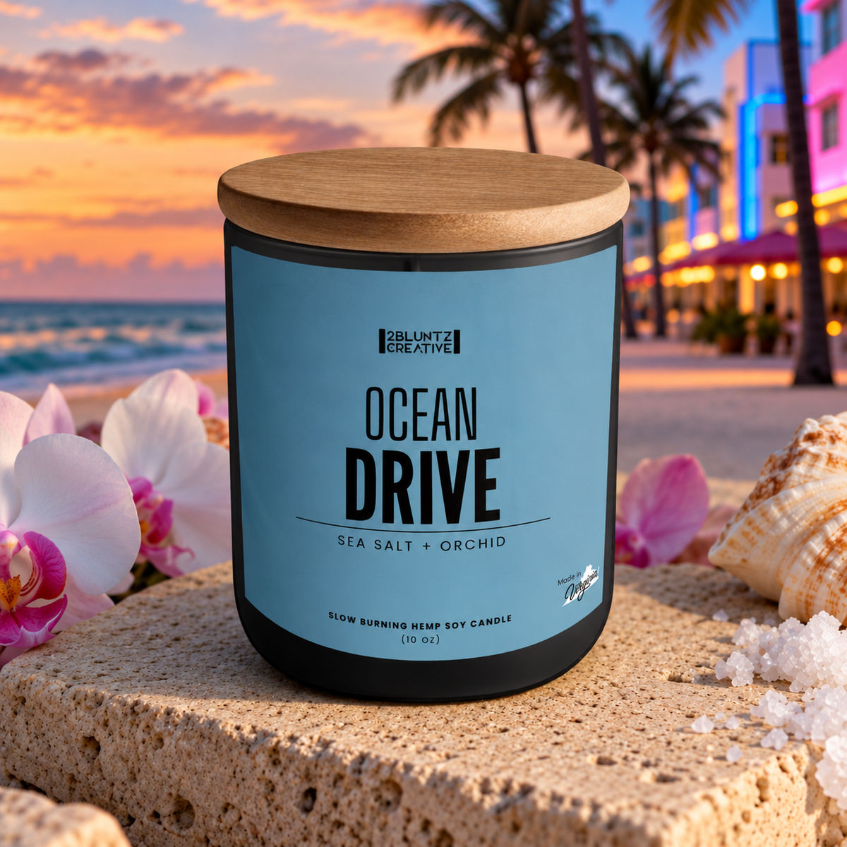 Ocean Drive: Sea Salt + Orchid