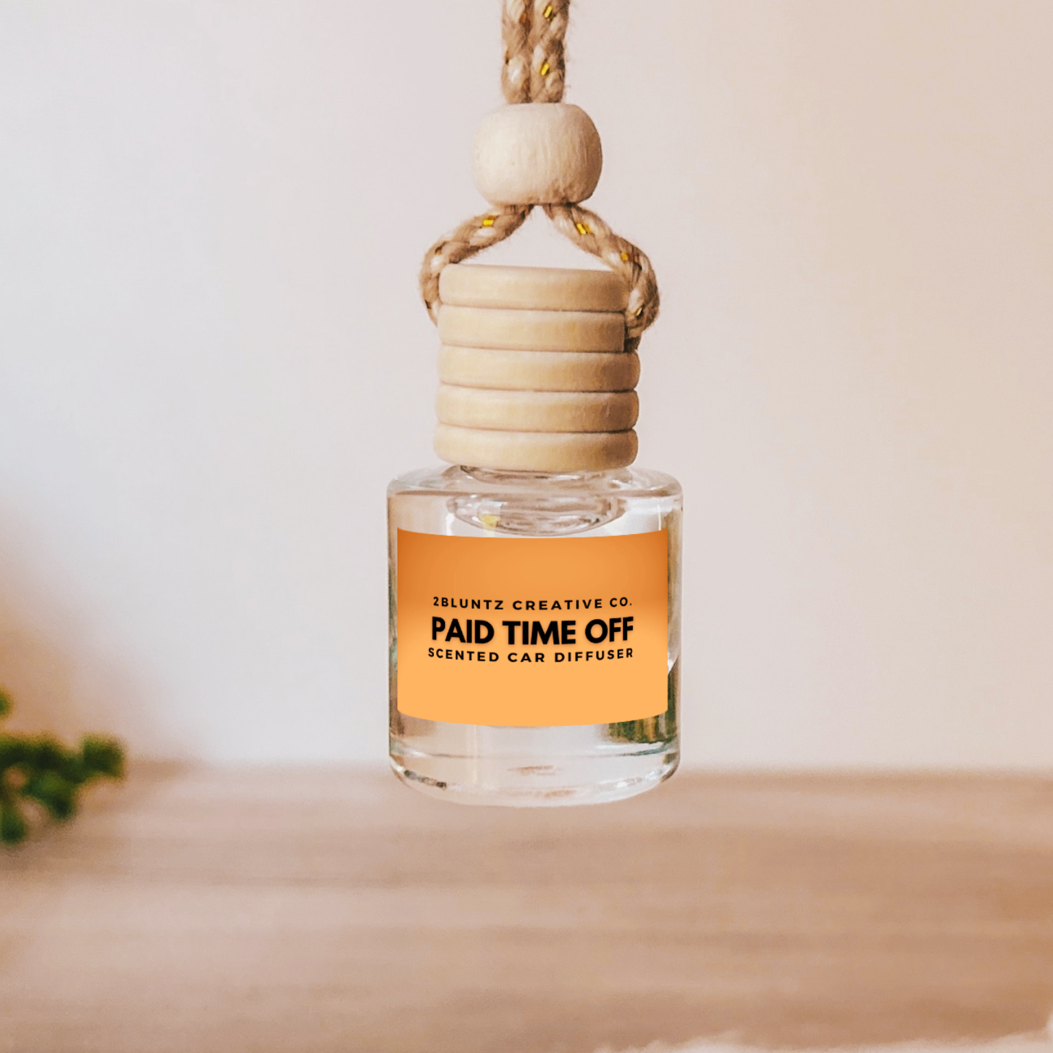 Paid Time Off Car Diffuser