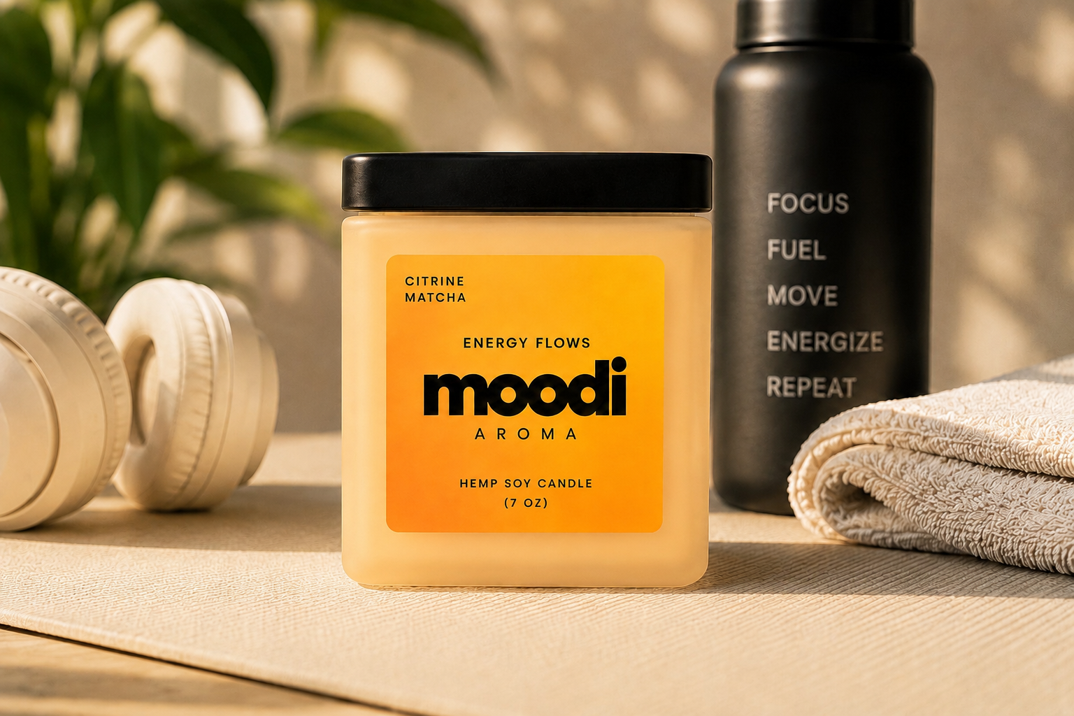 Energy Flows: Citrine Matcha